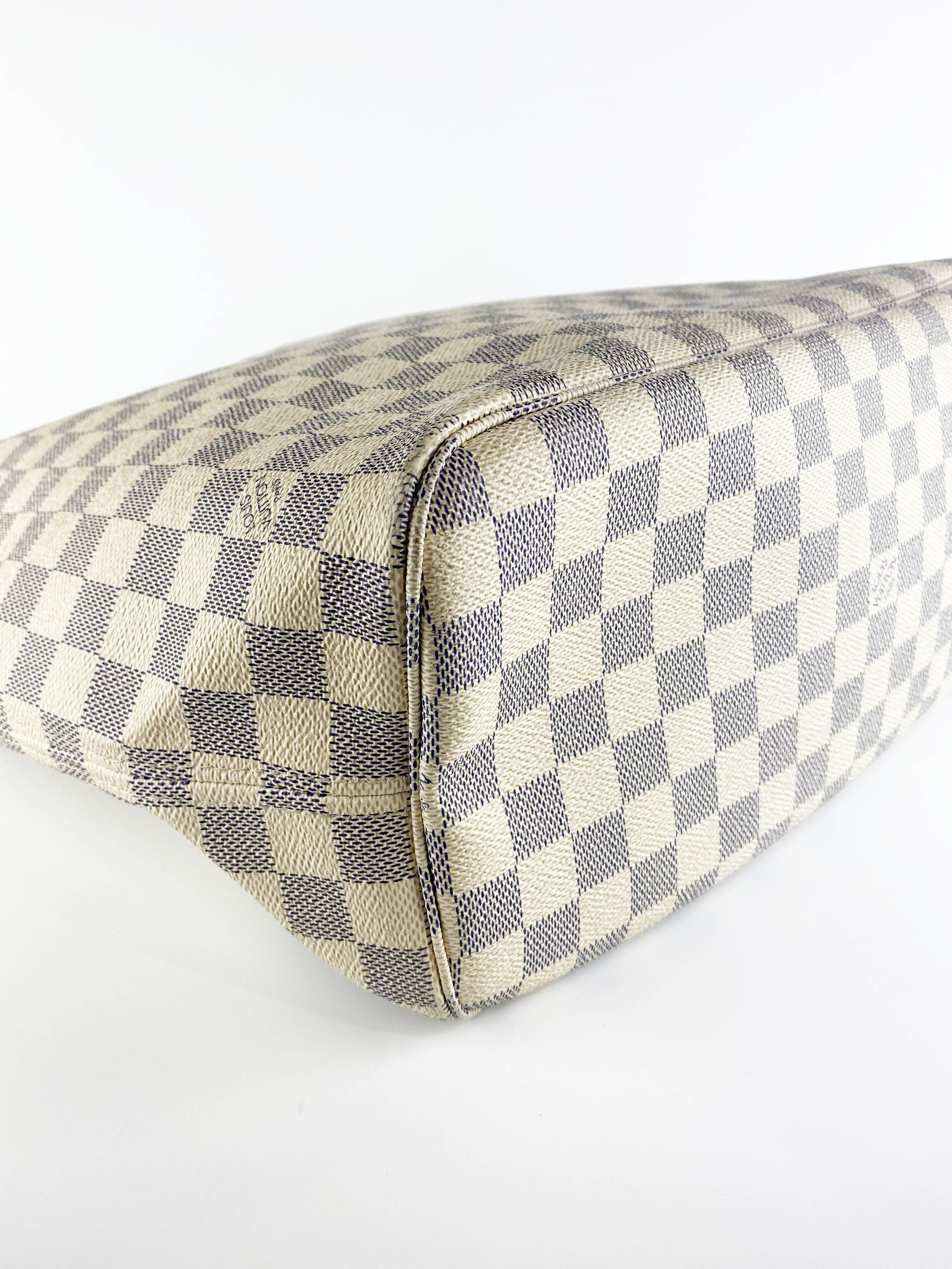 Louis Vuitton Damier Azur Neverfull GM Bag