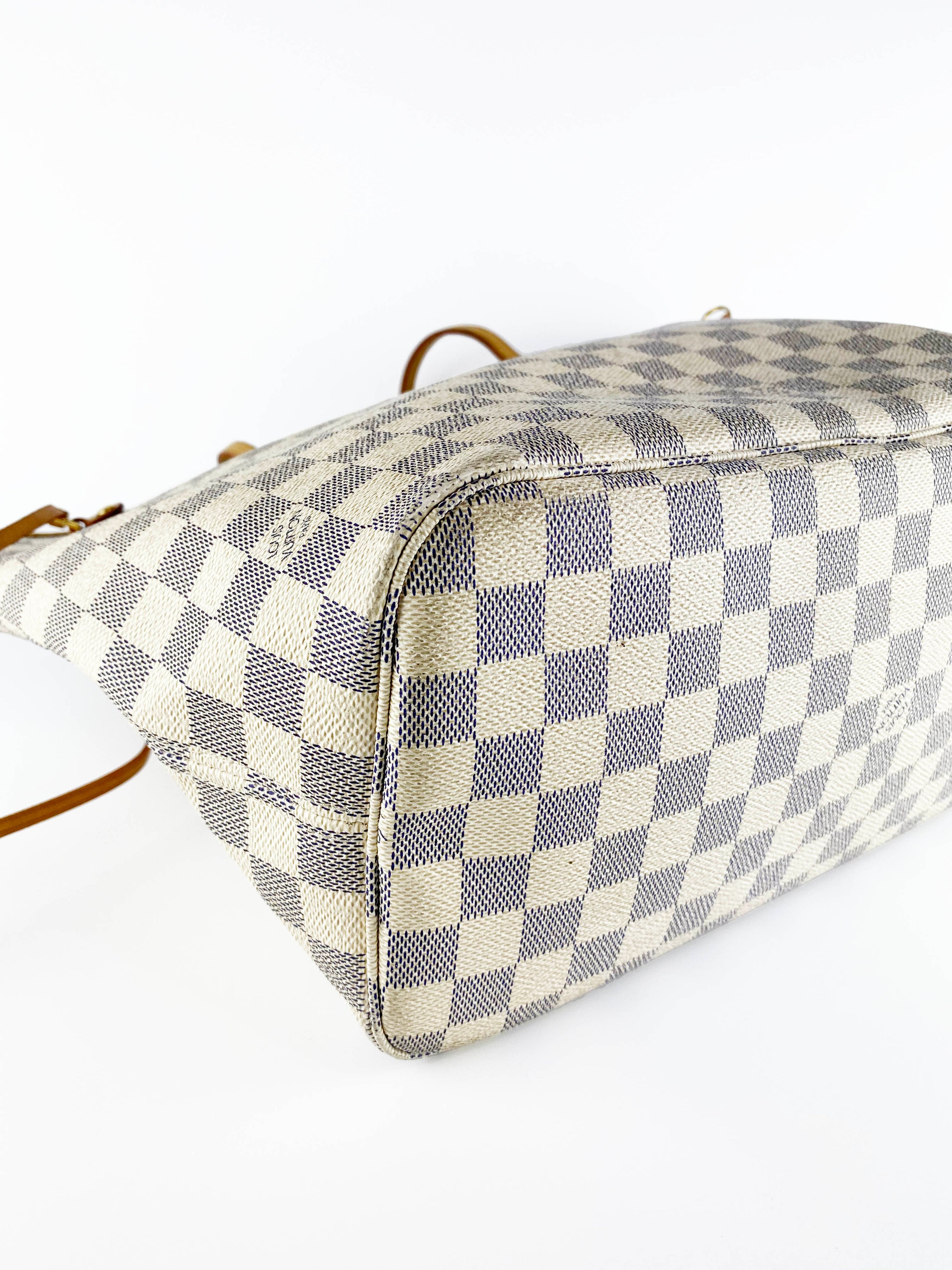 Louis Vuitton Damier Azur Neverfull GM Bag