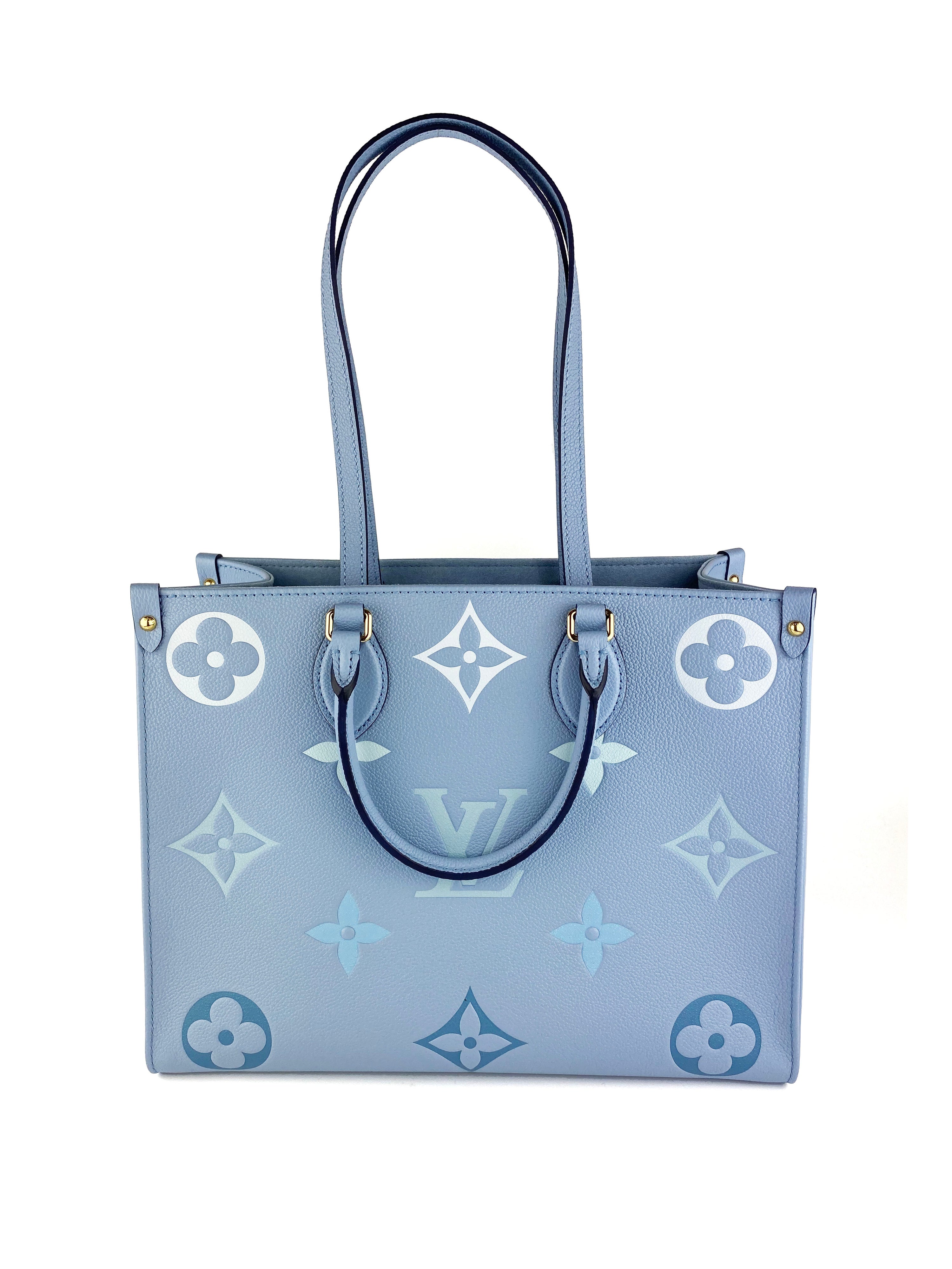 Louis Vuitton OnTheGo MM Summer Blue Bag