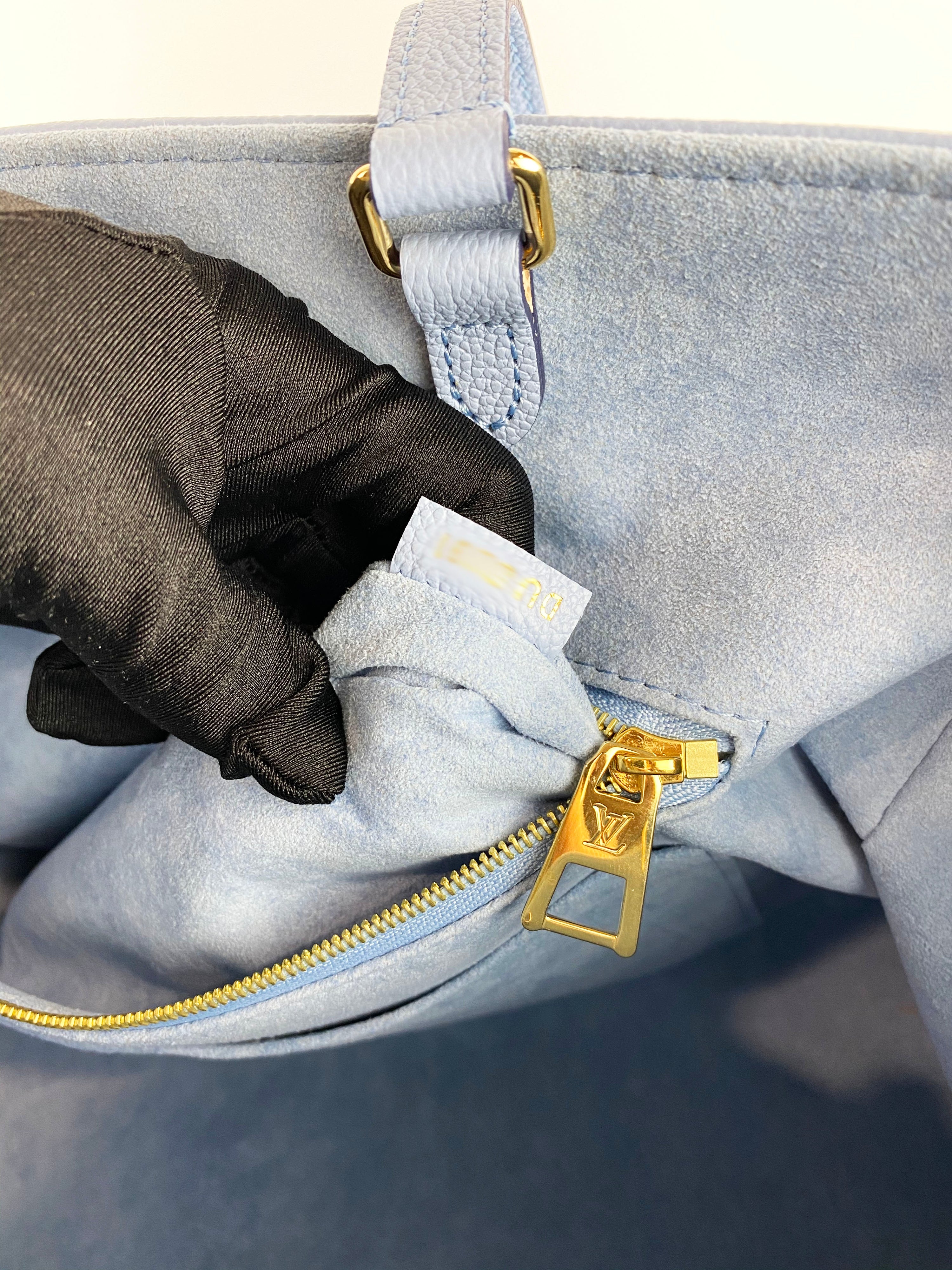 Louis Vuitton OnTheGo MM Summer Blue Bag