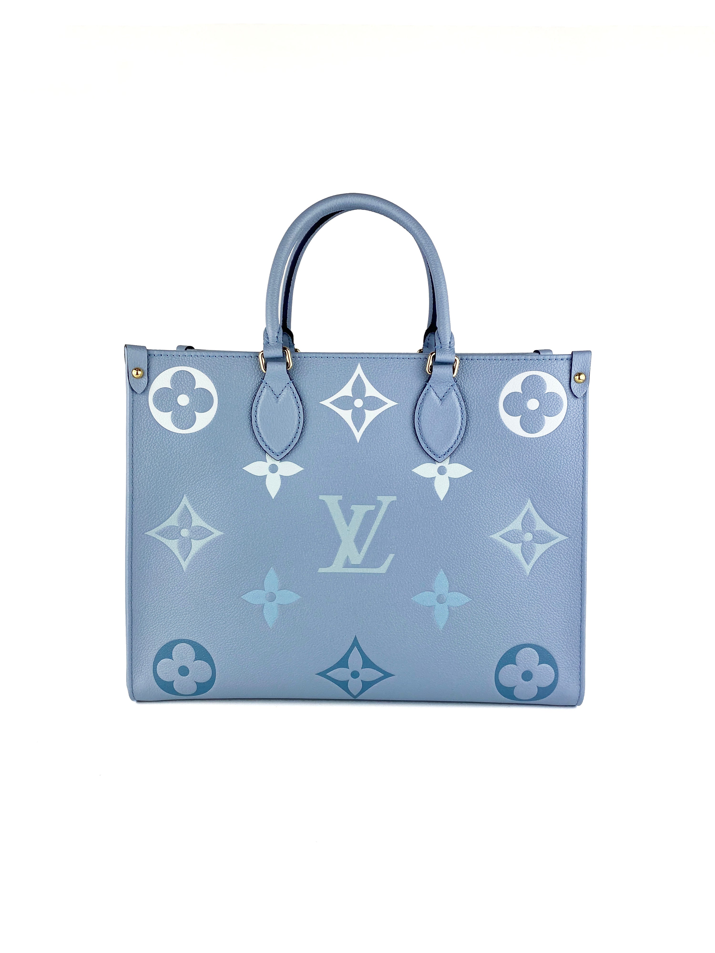 Louis Vuitton OnTheGo MM Summer Blue Bag