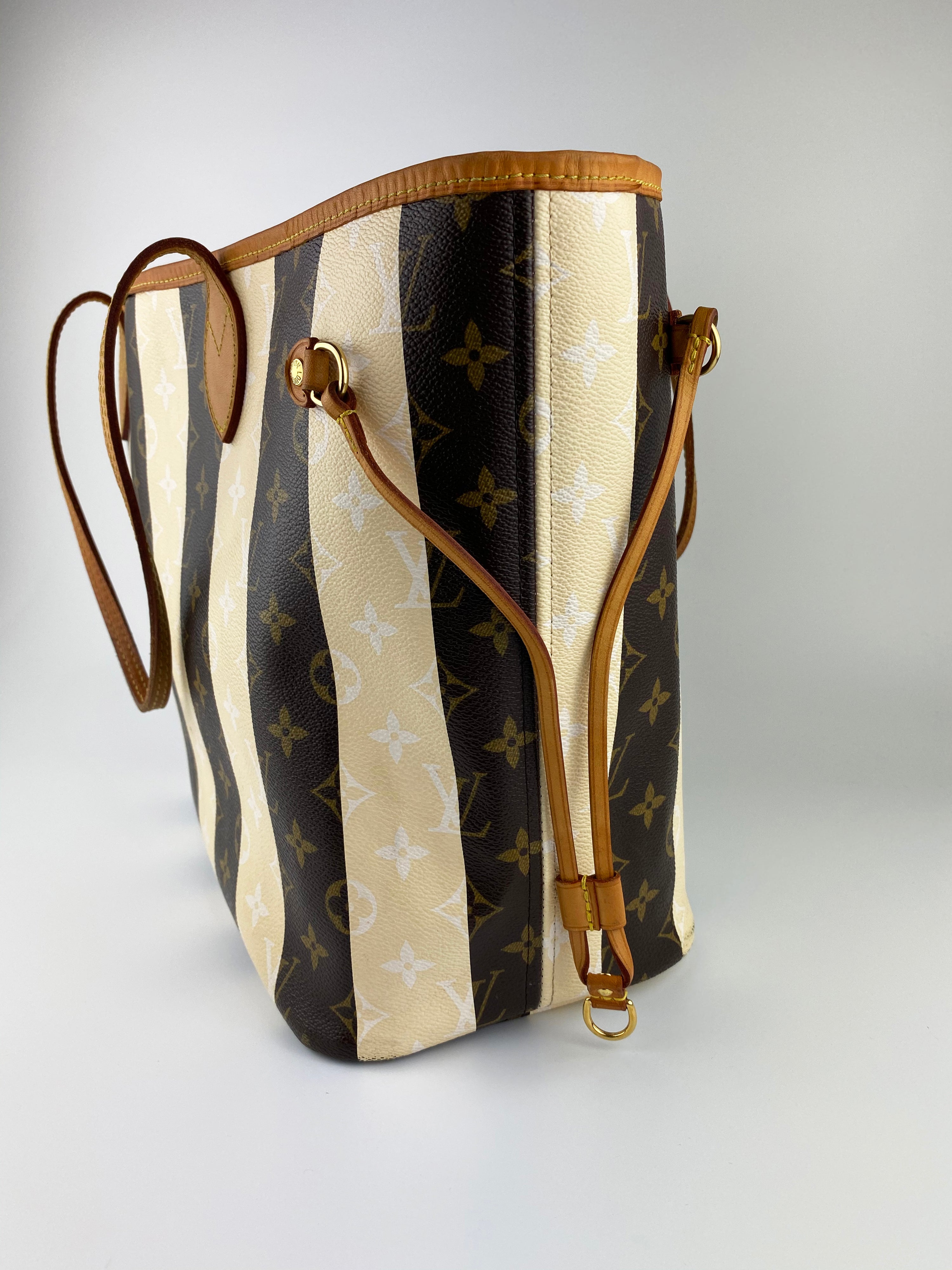 Louis Vuitton Limited Edition Monogram Rayures Neverfull GM