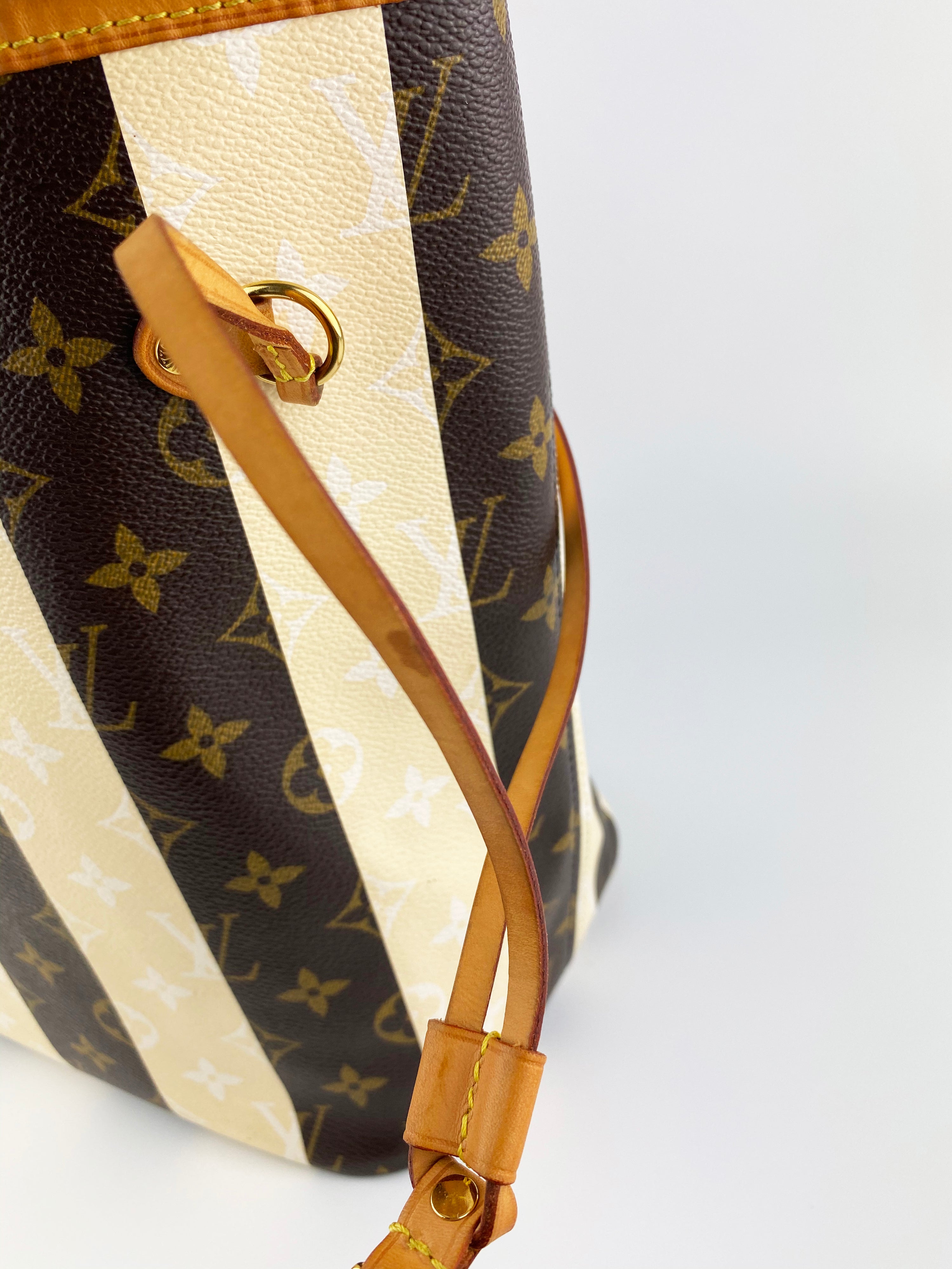 Louis Vuitton Limited Edition Monogram Rayures Neverfull GM