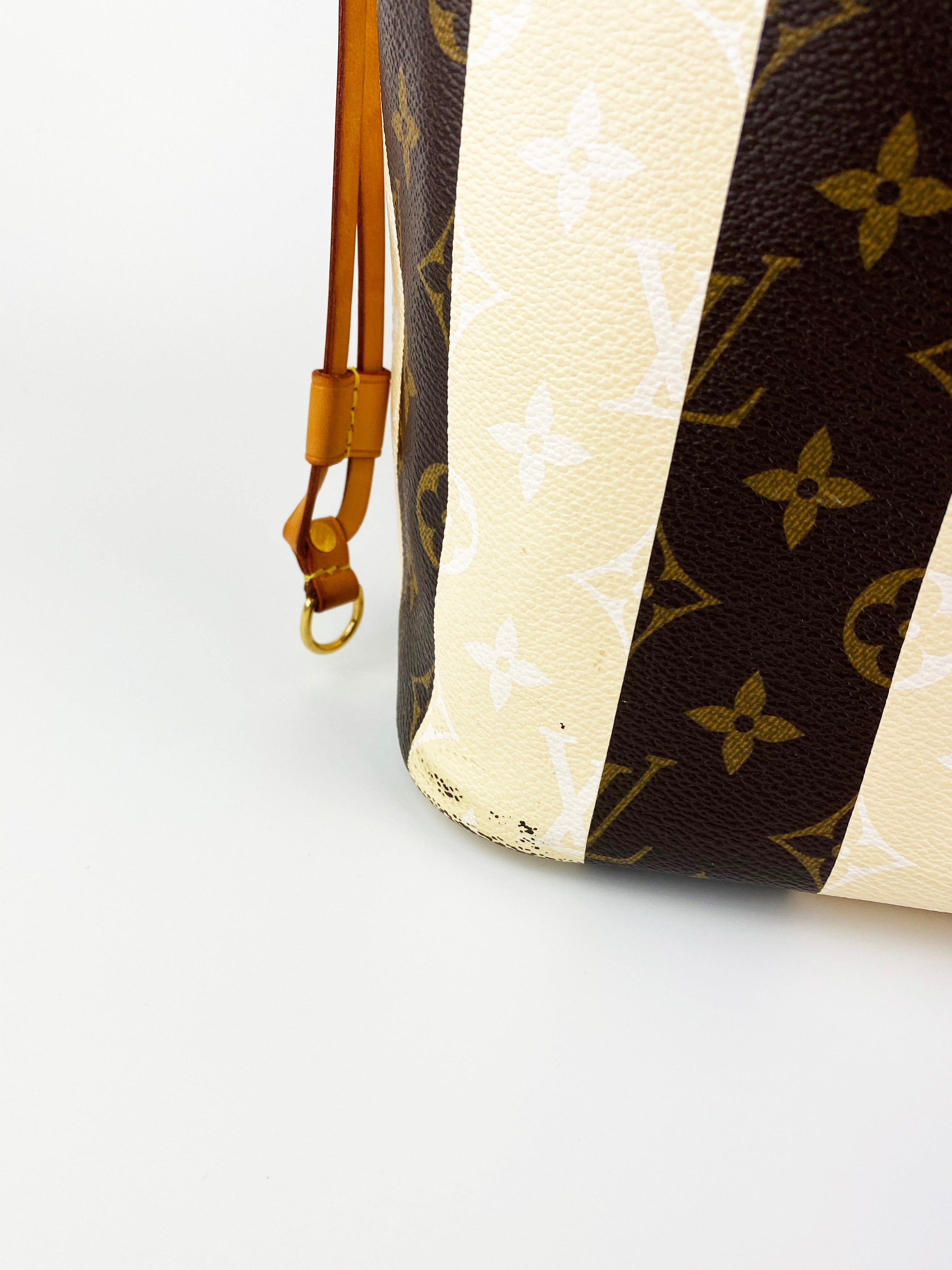 Louis Vuitton Limited Edition Monogram Rayures Neverfull GM