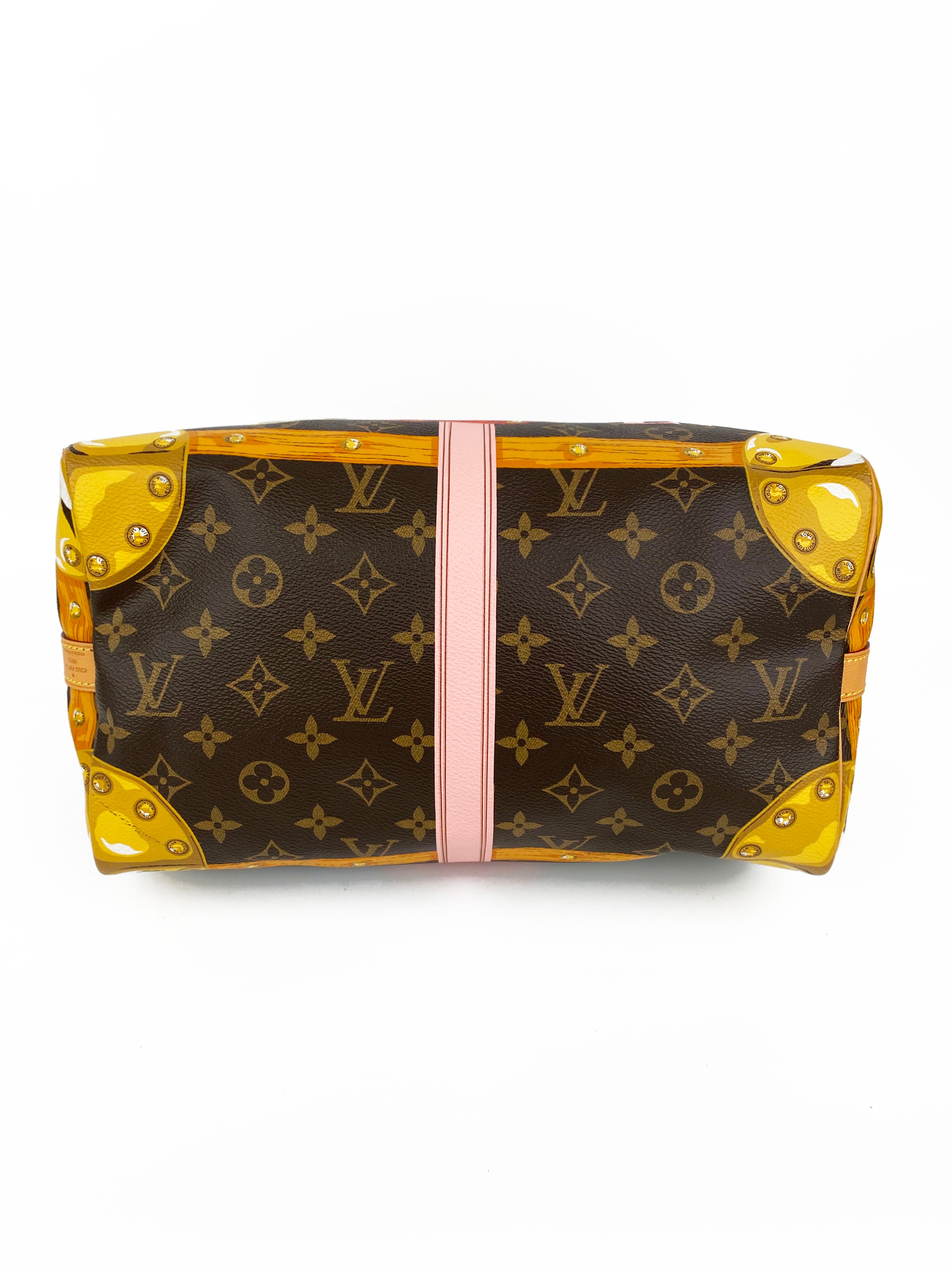 Louis Vuitton Summer Trunks Speedy 30 Bandouliere Bag