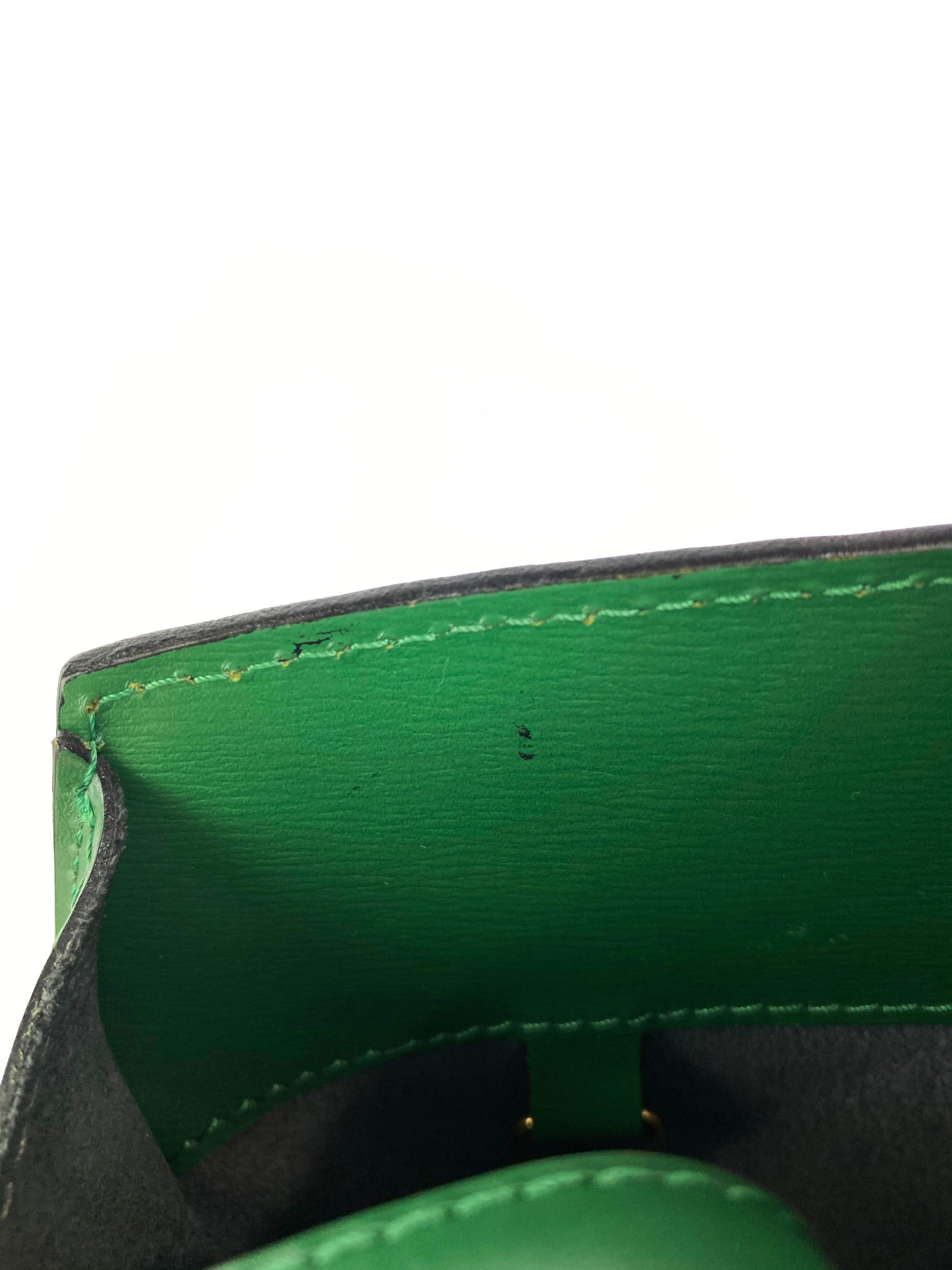 Louis Vuitton Vintage Green Epi Bucket Bag