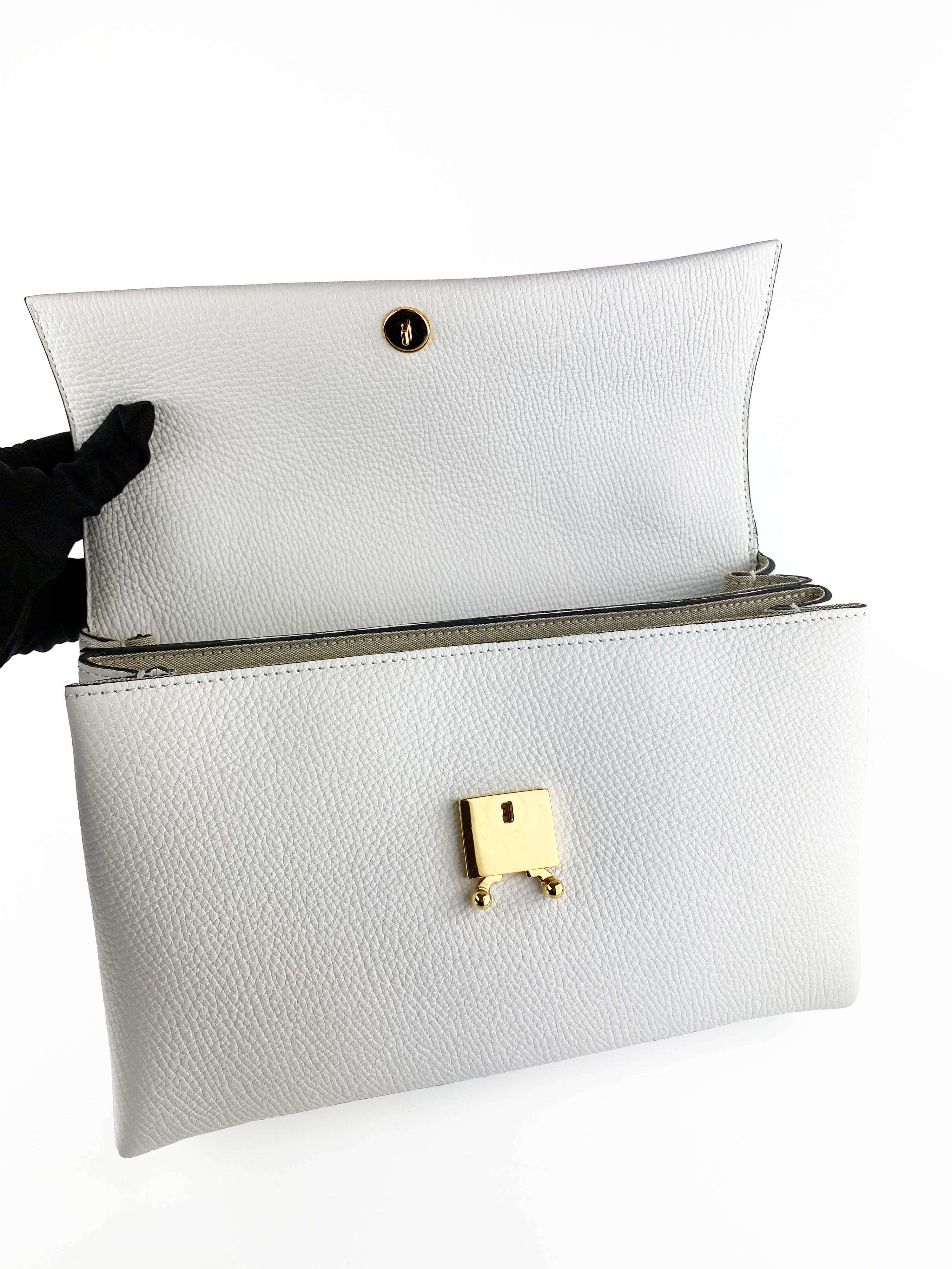 Marni Pannier White Trunk Bag