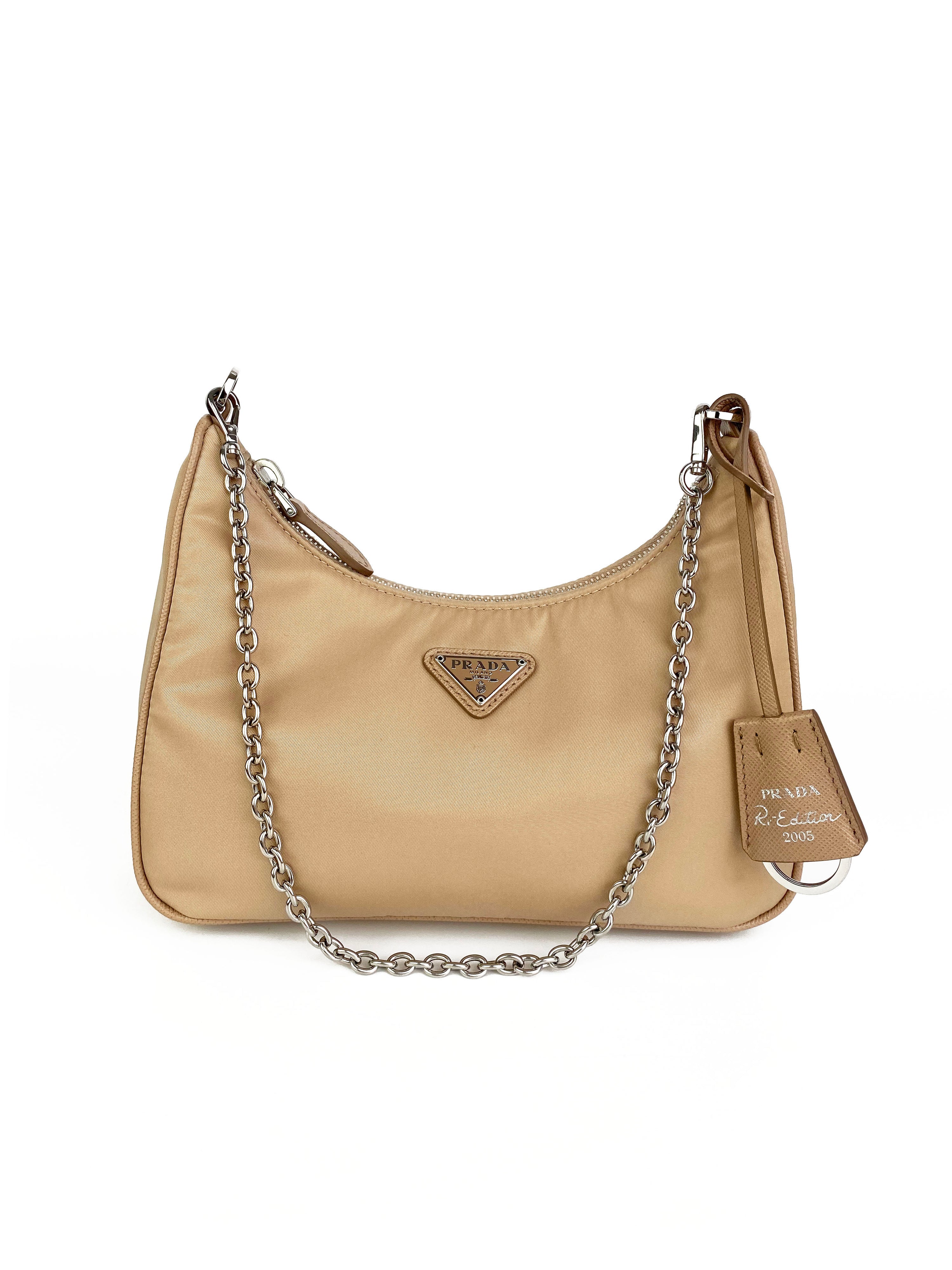 Prada Desert Beige 2005 Re-Nylon Bag