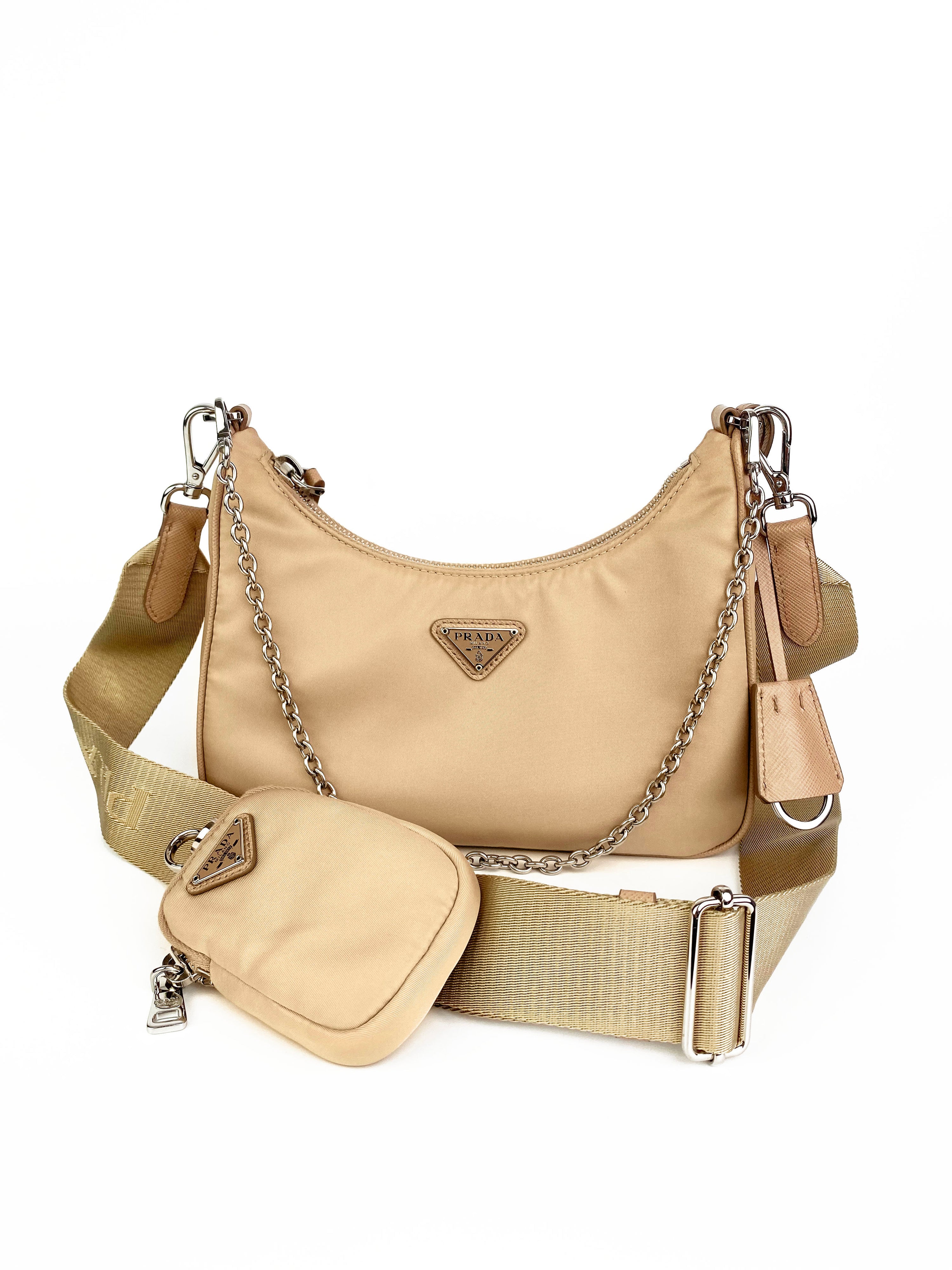 Prada Desert Beige 2005 Re-Nylon Bag