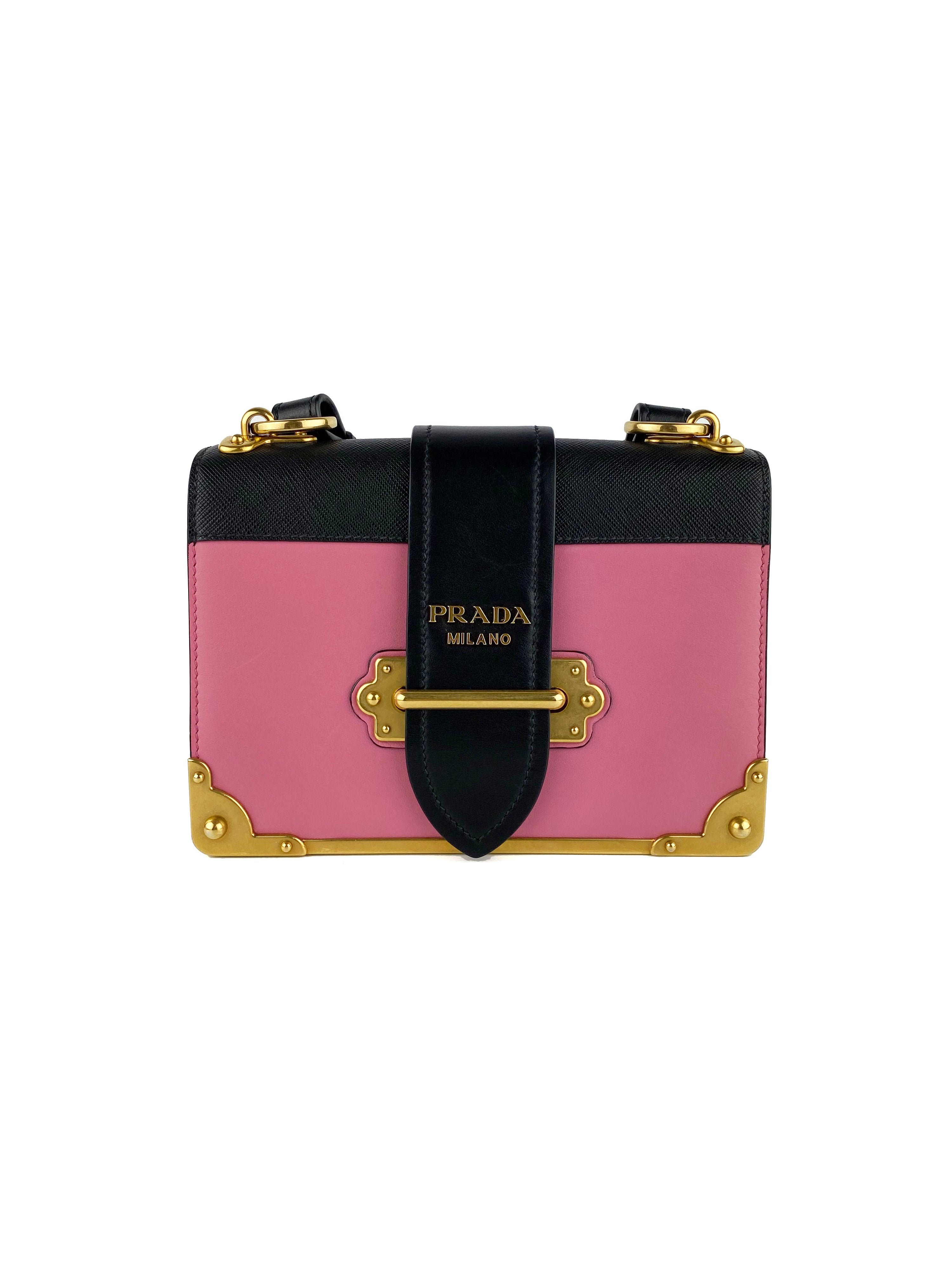 Prada Pink Cahier Clutch