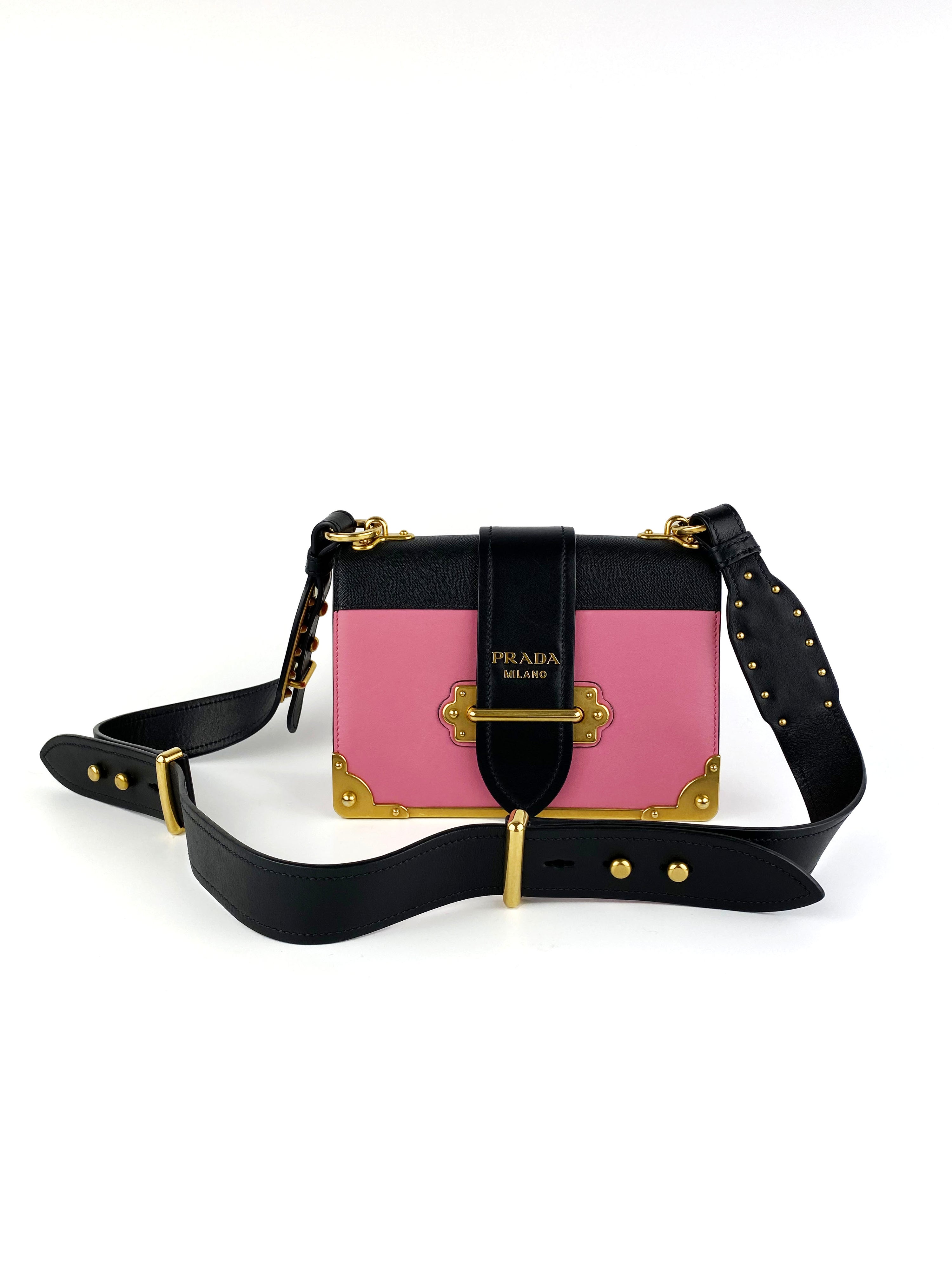 Prada Pink Cahier Clutch