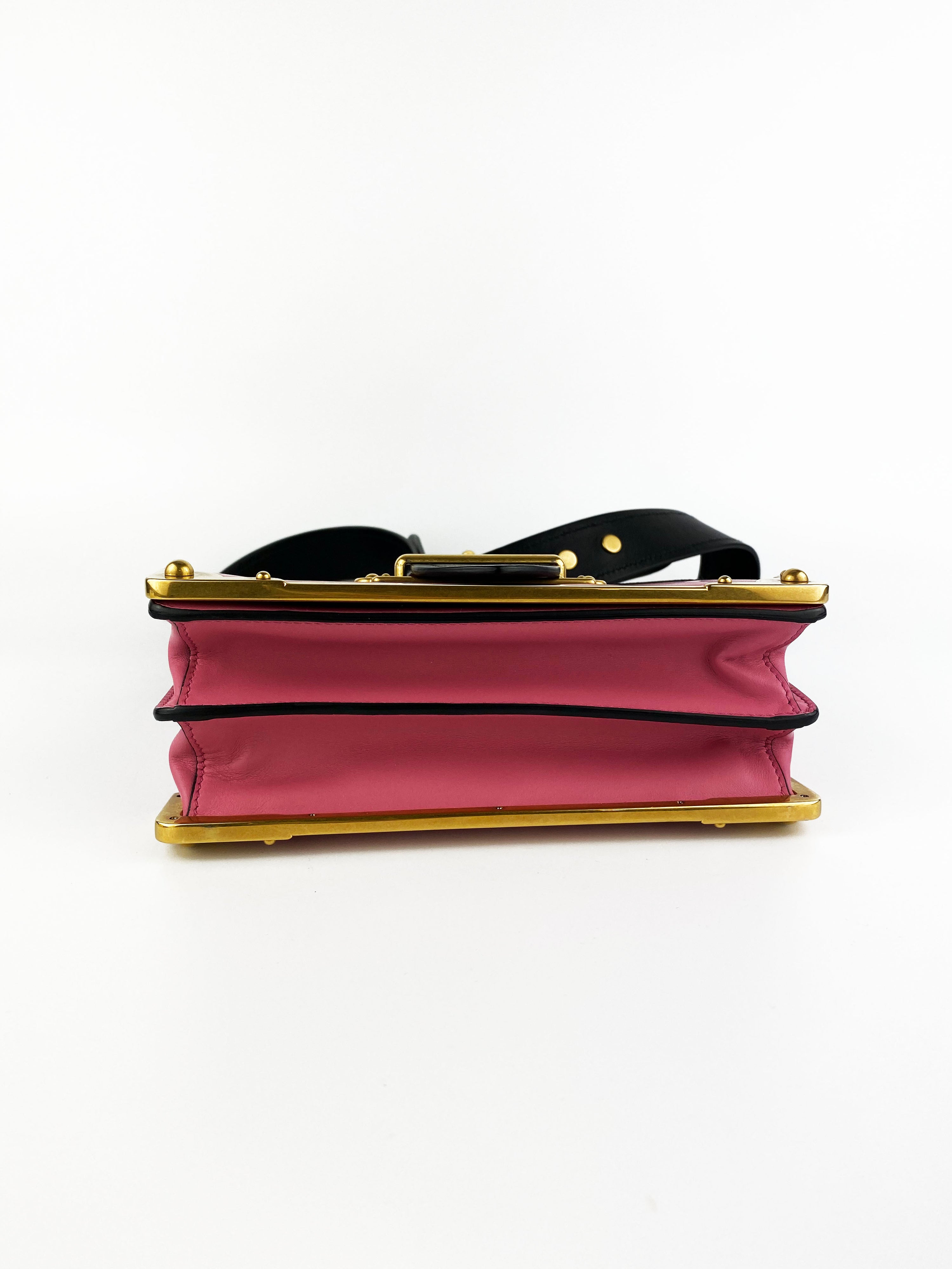 Prada Pink Cahier Clutch