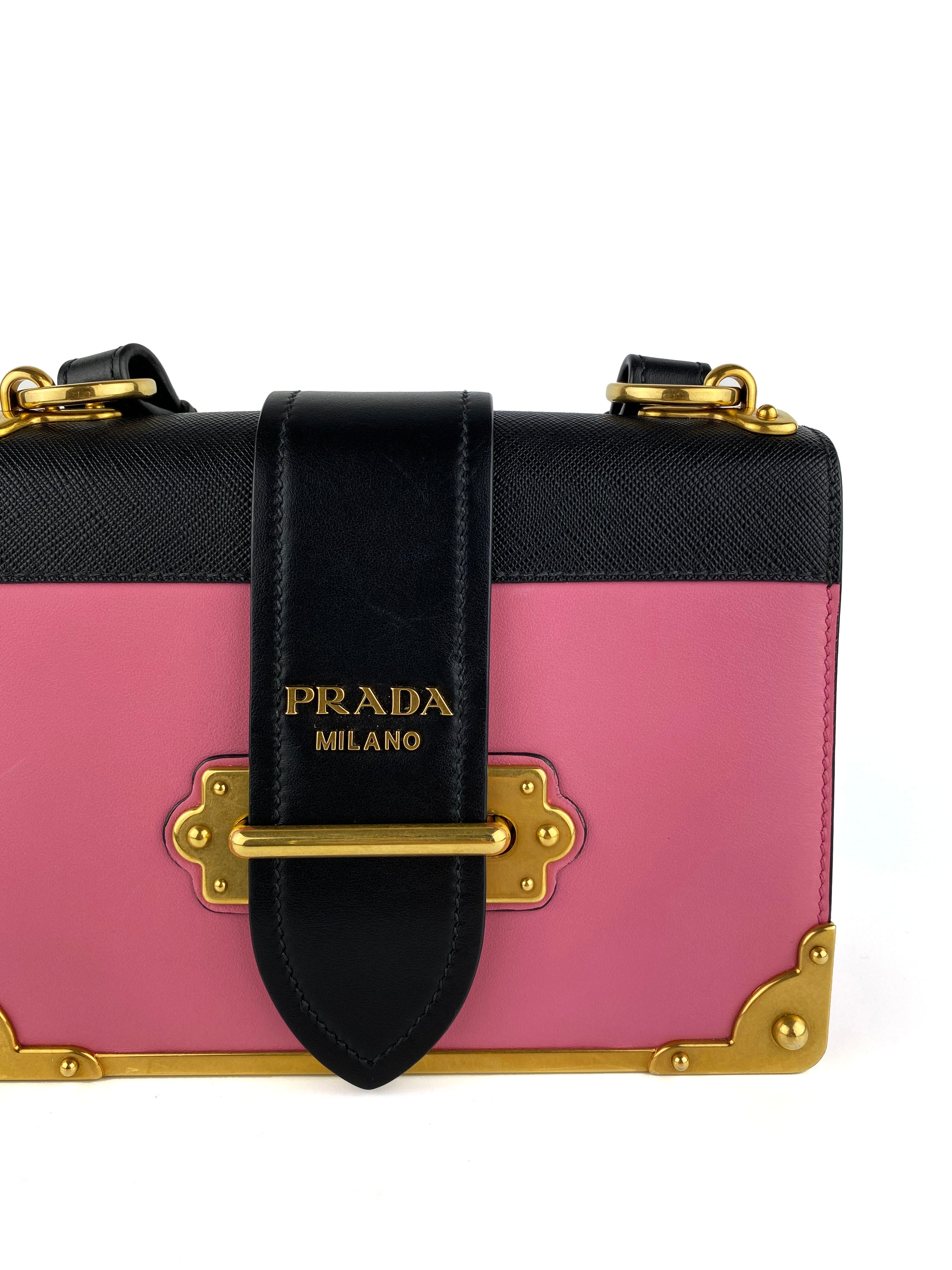 Prada Pink Cahier Clutch