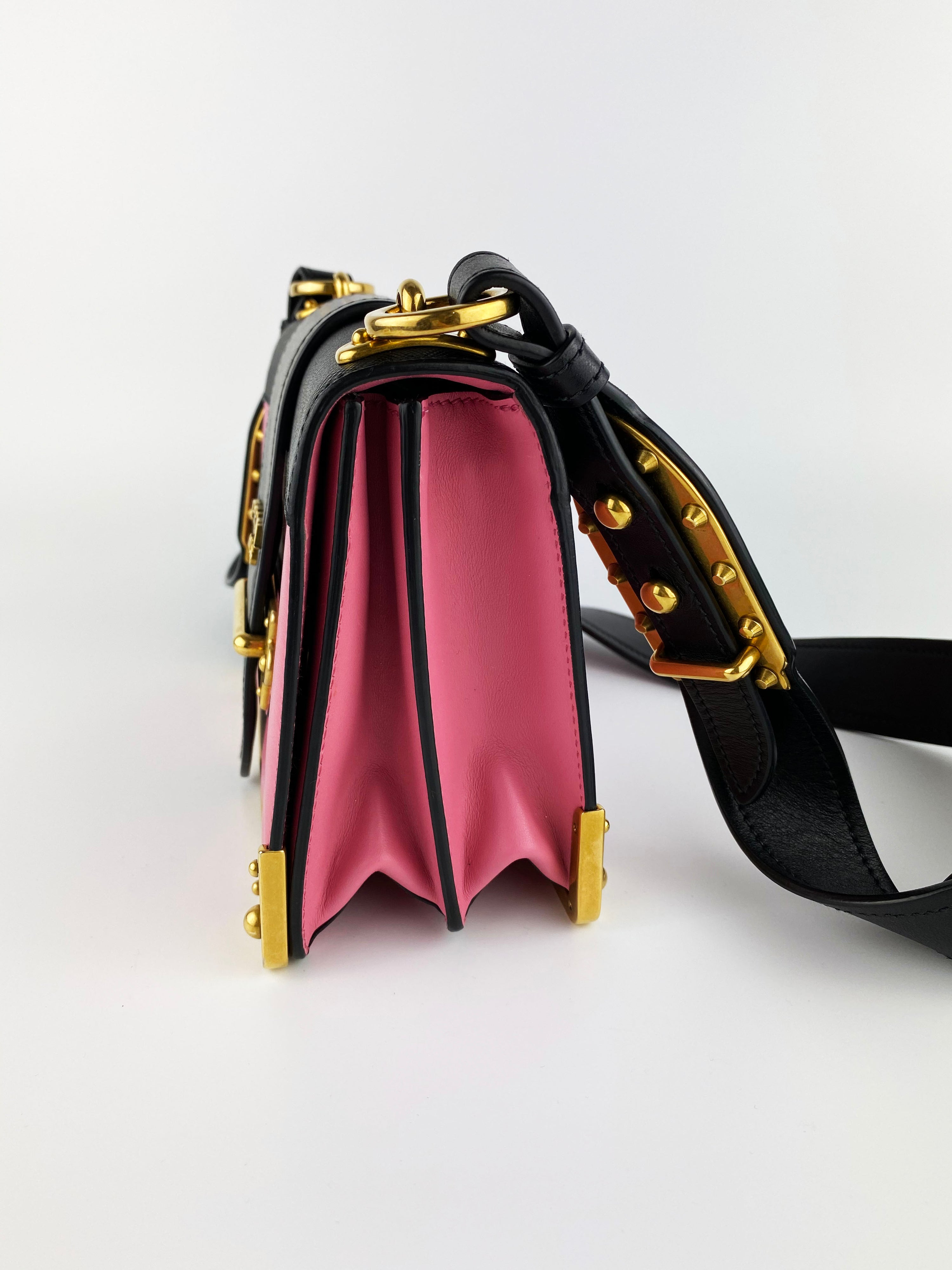 Prada Pink Cahier Clutch