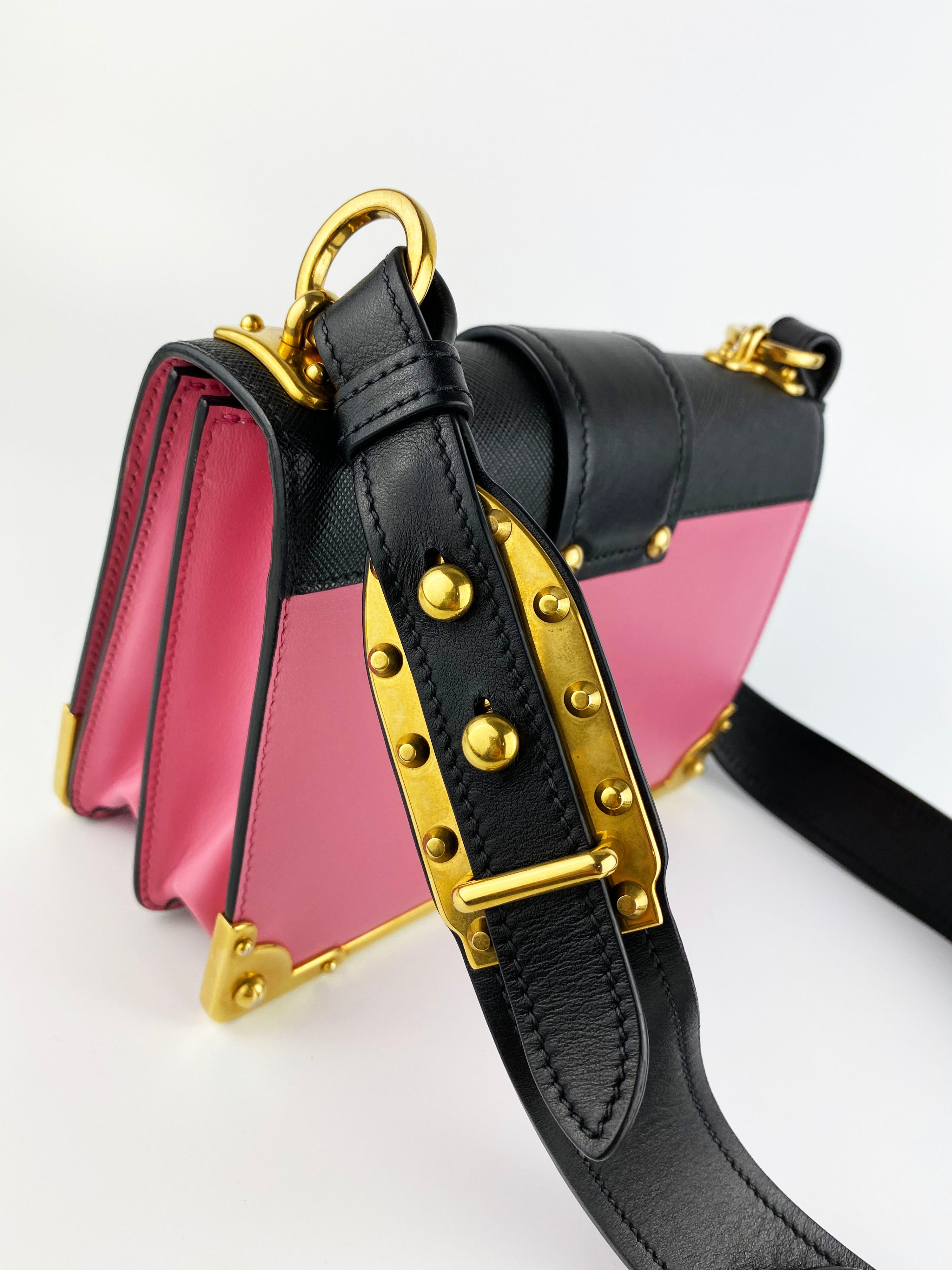 Prada Pink Cahier Clutch