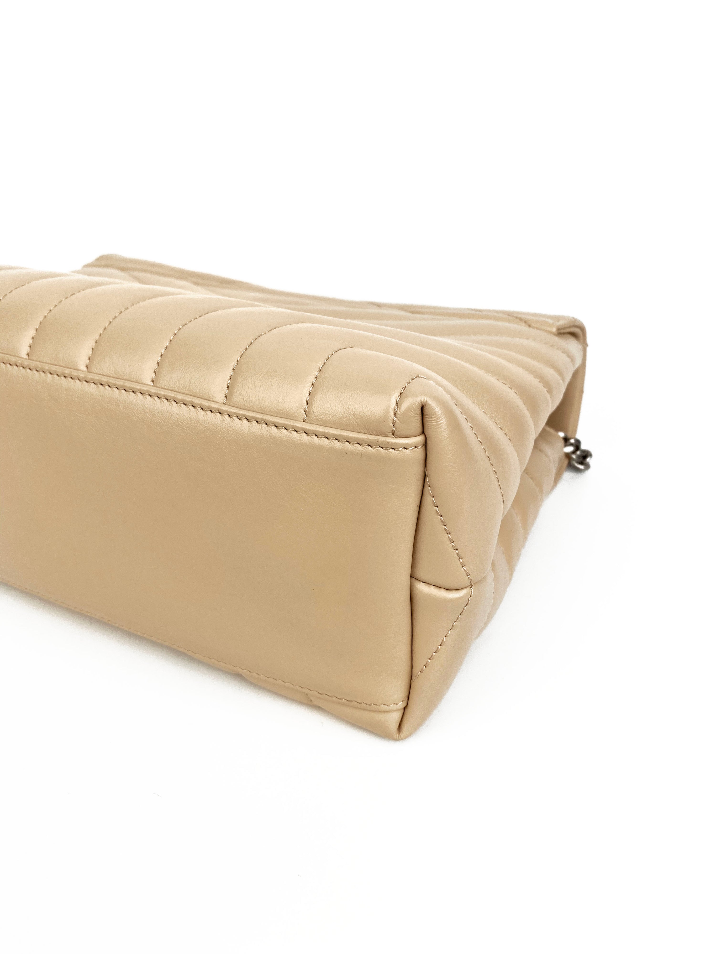 Saint Laurent Medium Beige Loulou Bag