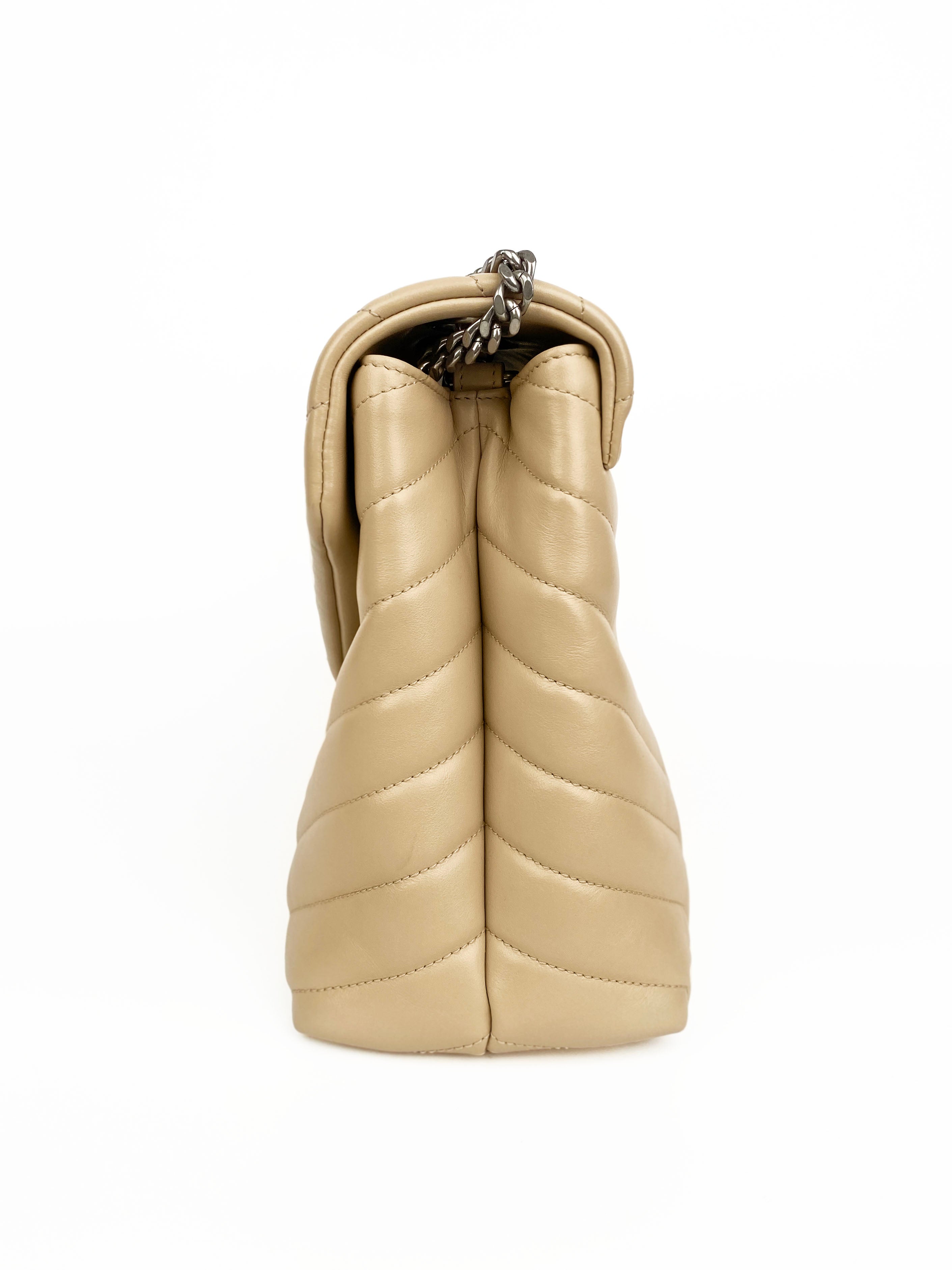 Saint Laurent Medium Beige Loulou Bag